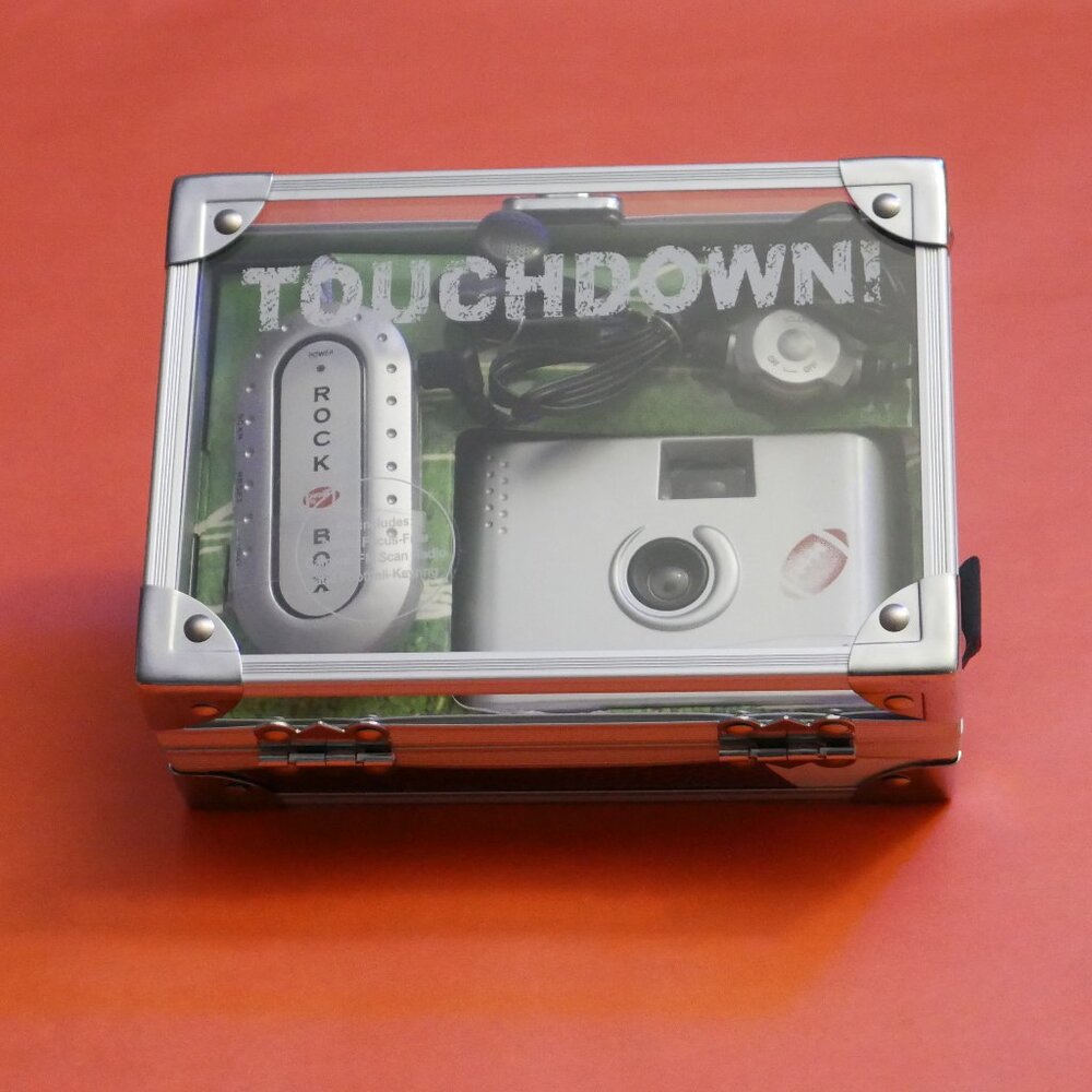 FM Radio Scanner, Camera, and Earbuds Combo Giftset